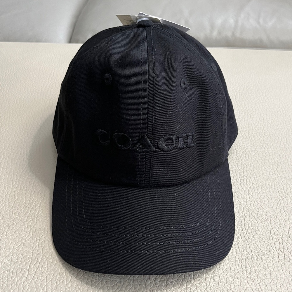 NWT - Coach Adult Logo Embroidered Baseball Cap